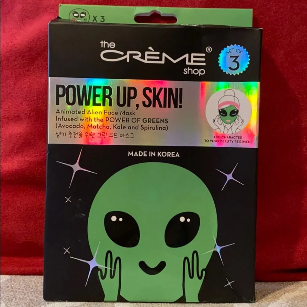 ~The Creme Shop~ Power Up Skin Face Masks